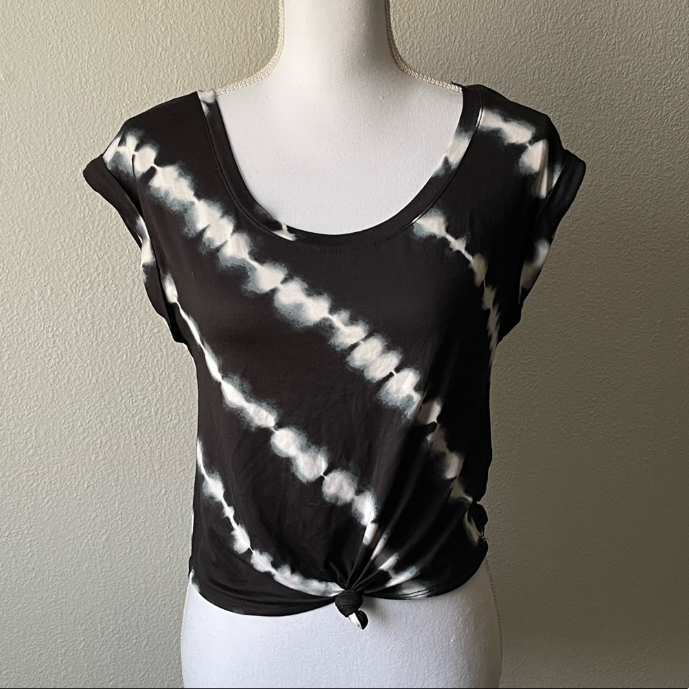 Tie front t-shirt
